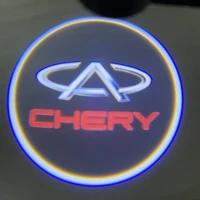 led car door logo light hd laser welcome projector lamps for chery fulwin fulwin amulet qq tiggo 3 5 t11 a1 a3 a5 car goods