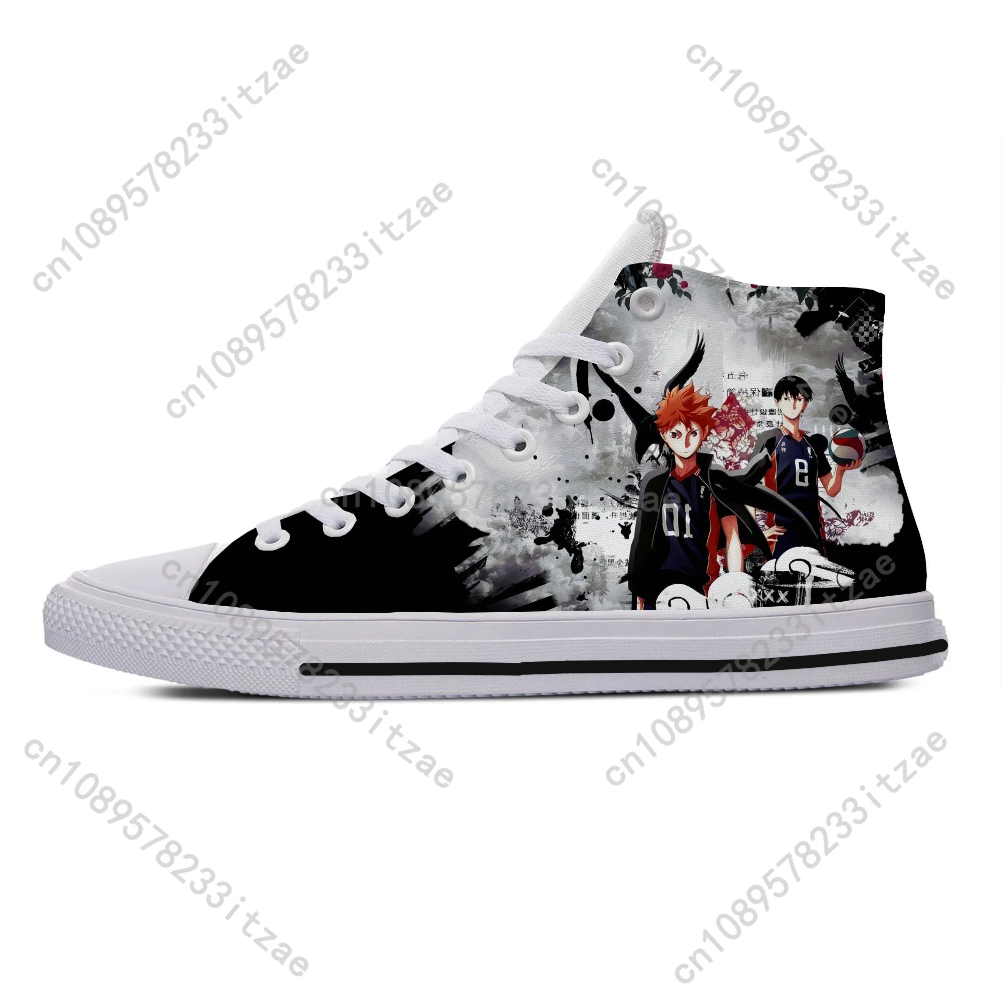 Кроссовки Haikyuu для мужчин и женщин повседневная обувь волейбола забавная ходьбы