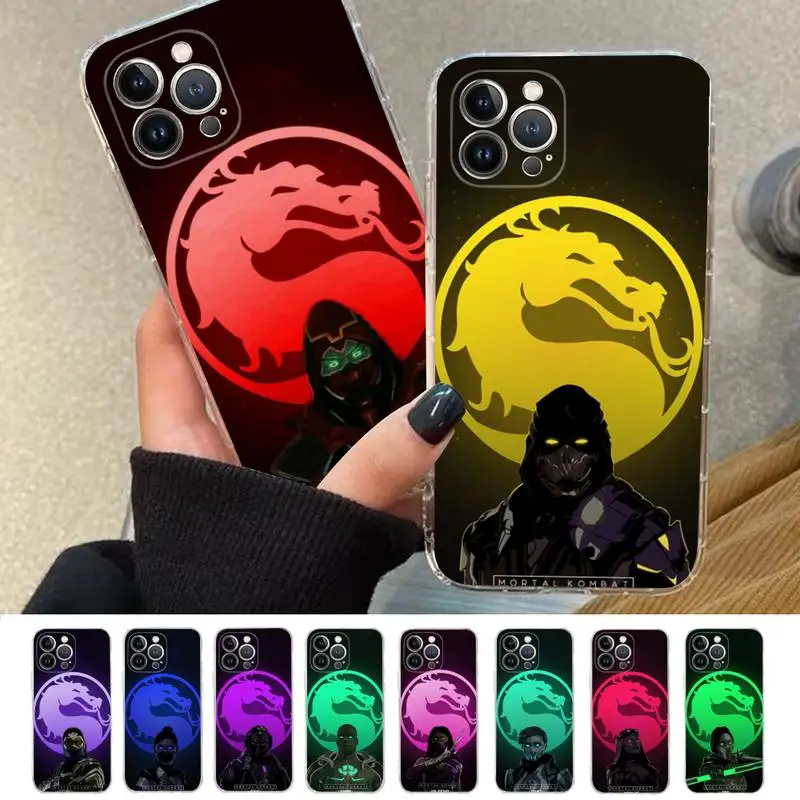 

Scorpion Zero Sub Mortal Kombat Phone Case Silicone Soft for iphone 14 13 12 11 Pro Mini XS MAX 8 7 6 Plus X XS XR Cover
