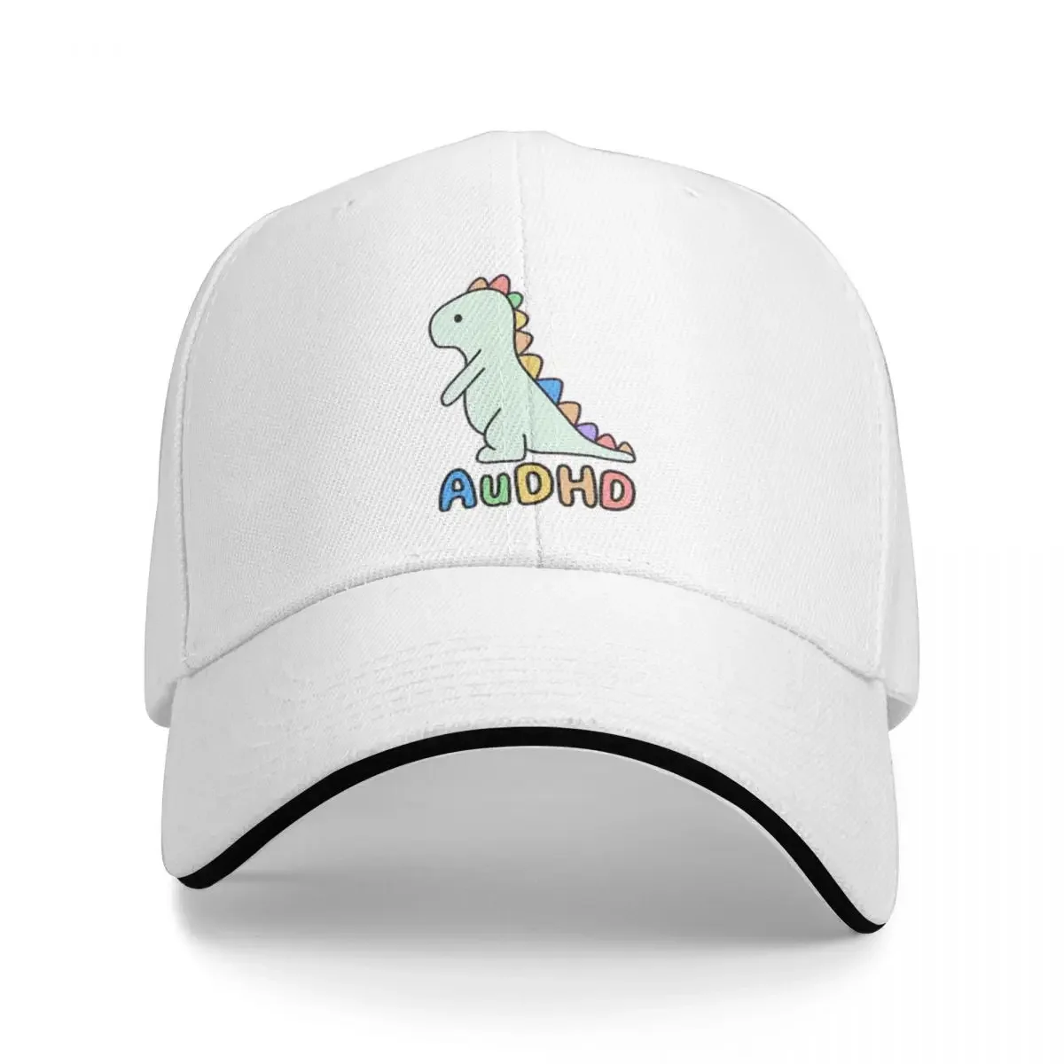 Бейсболка с симпатичным динозавром AuDHD (СДВГ и аутизм)