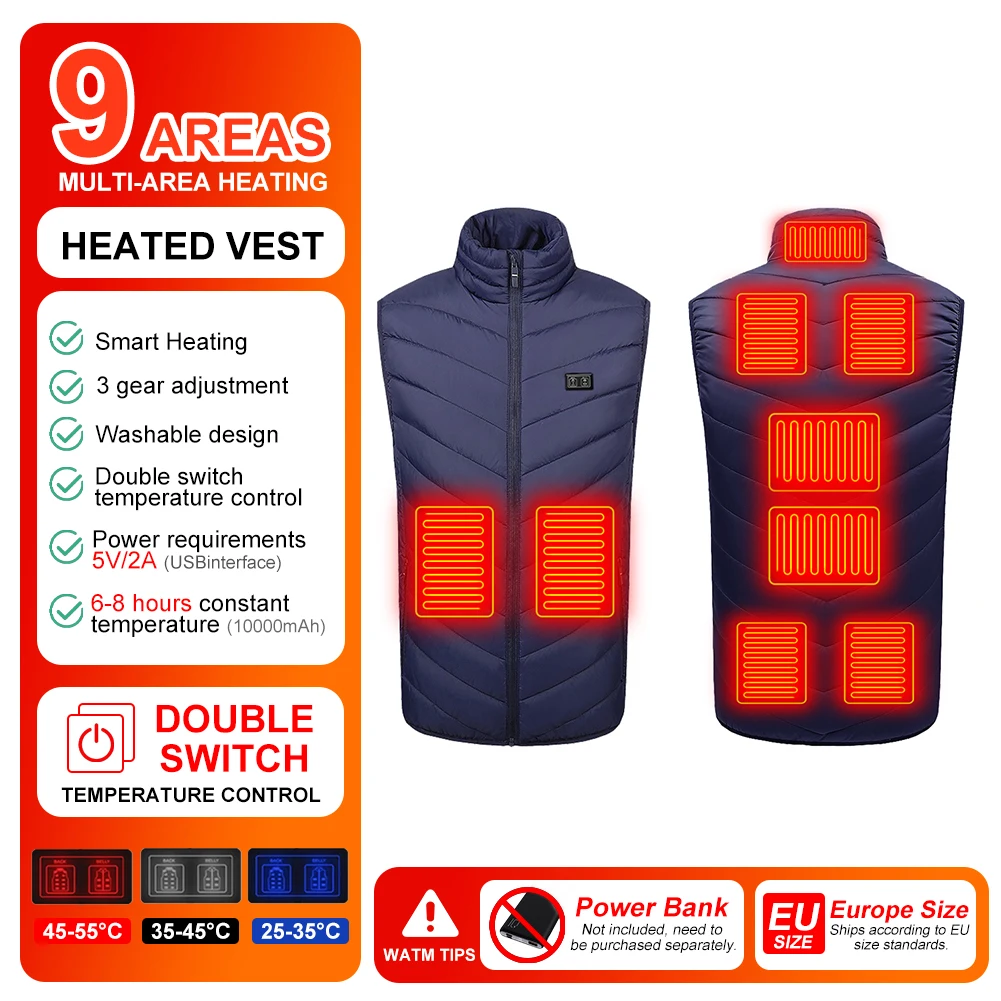 Рисунок 4 - Жилет с подогревом ЕС для мужчин и женщин