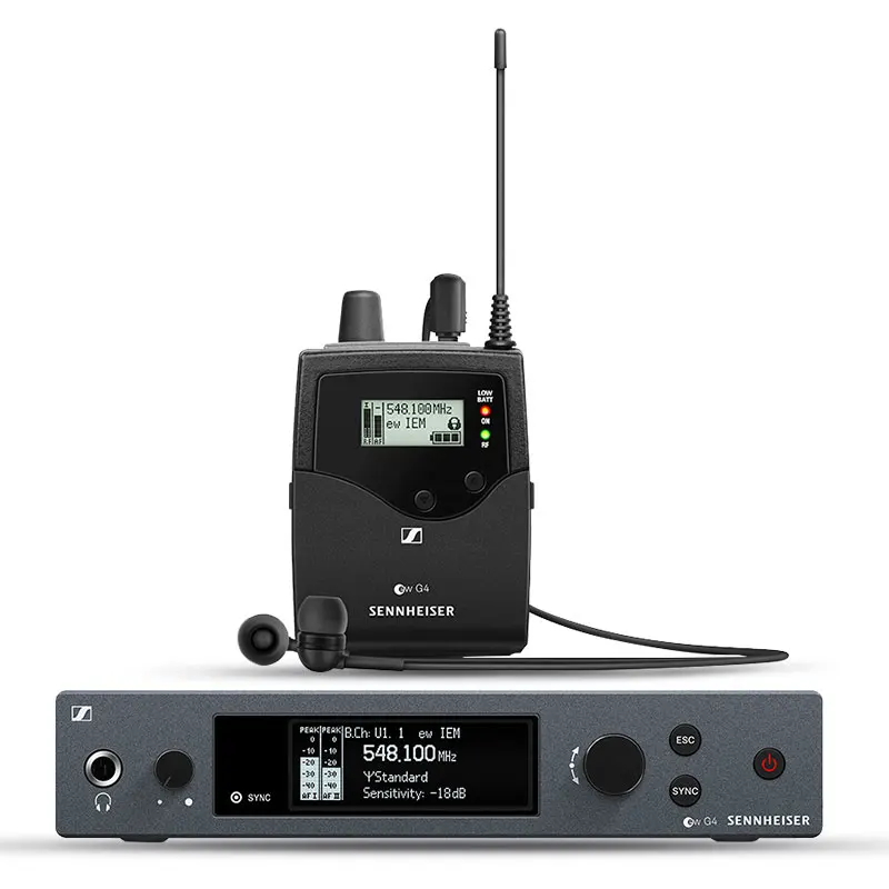 

EWIEM G4-TWIN Stage Wireless Monitor Ear Return Headphones PSM300 One to Two