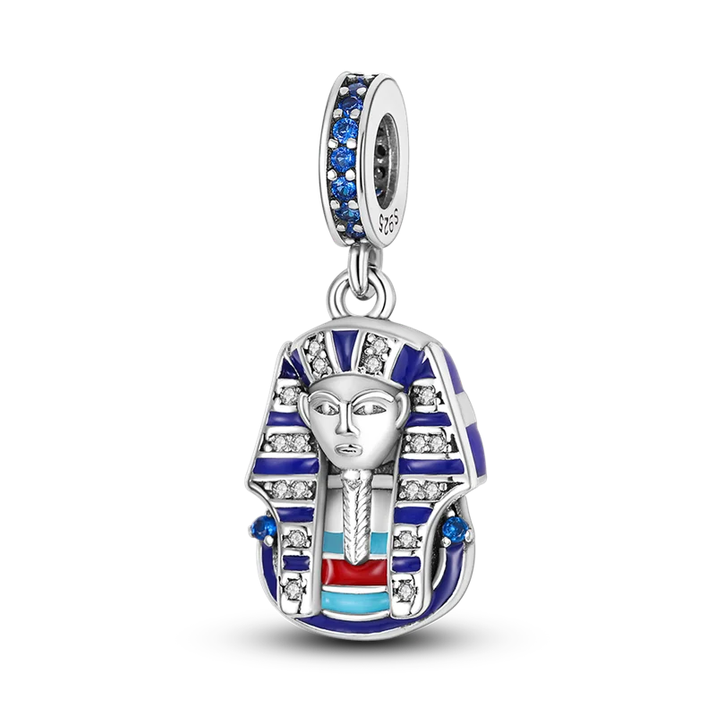 

Charms plata de ley 925 eh and pharaoh bead Fit Original 925 Pandora Bracelet&Bangle Making Fashion DIY Jewelry For Women