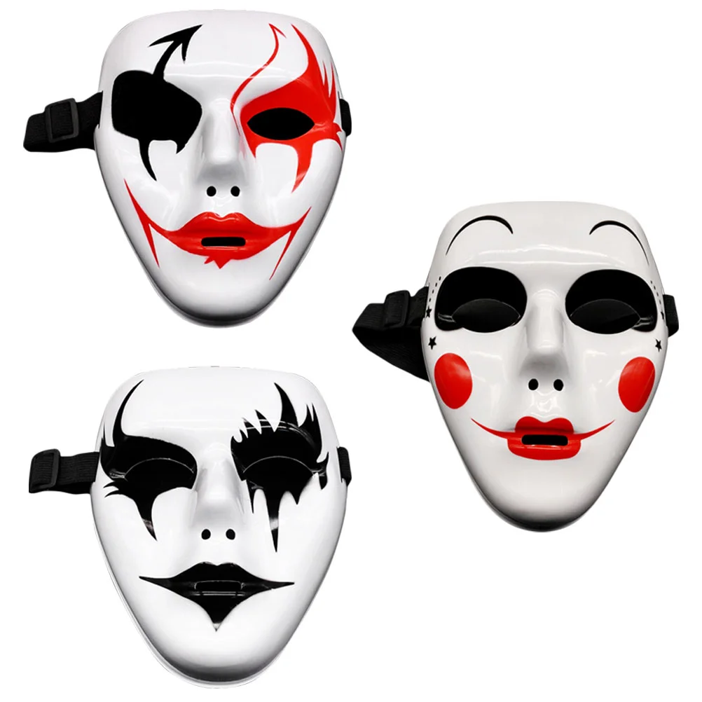 

3 шт., декоративные маски для Хэллоуина