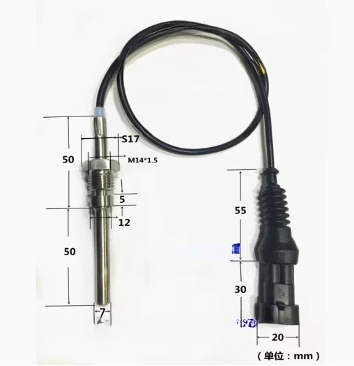 PT200 Автомобильный датчик выхлопных газов SCR Europe Four (Europe IV) TS200A Датчик температуры