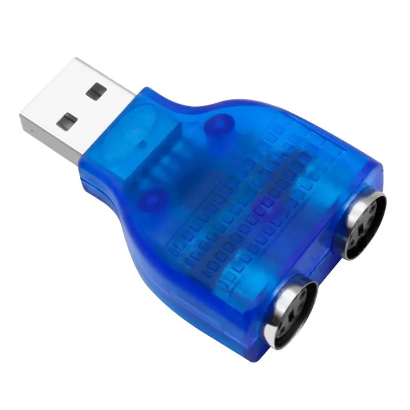 

USB 2.0 Адаптер для мыши и клавиатуры PS/2
