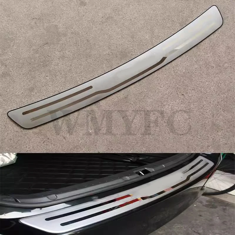 

Car Cover Stainless Steel Outside Rear Bumper Tailgate Pedal Strip Plate For Toyota Corolla 2011 2012 2013