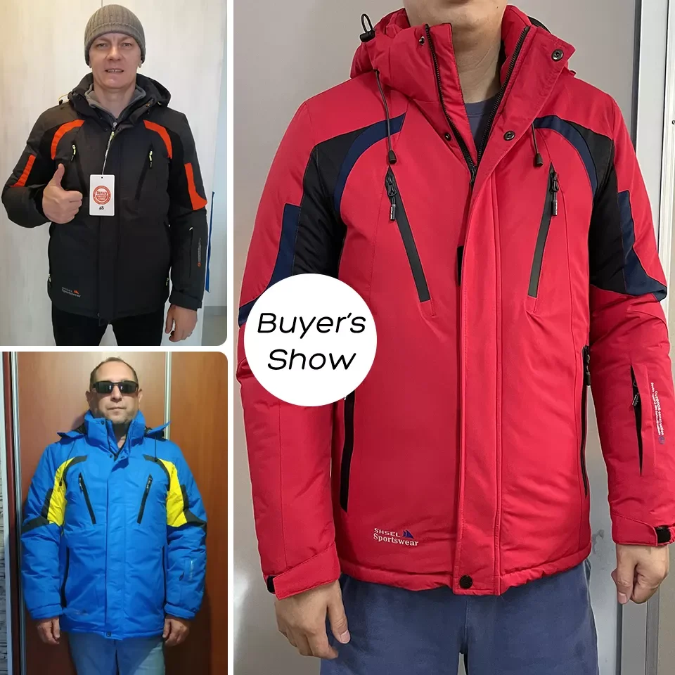 

Men 2022 Winter New Outdoor Jet Ski Snow Warm Parkas Jacket Coat Men Outwear Brand Casual Hat Waterproof Thick Fleece Parka Men