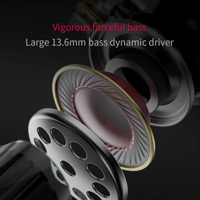 FiiO JadeAudio JH3 1DD+2BA Triple Hybrid Driver In-ear Earphone IEM HiFi Audio with Detachable 0.78 Cable Bass 2