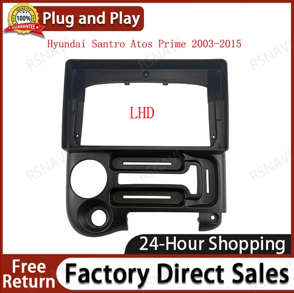 2 DIN 9-дюймовая Автомобильная рамка адаптер Facia Android радио аудио приборная панель