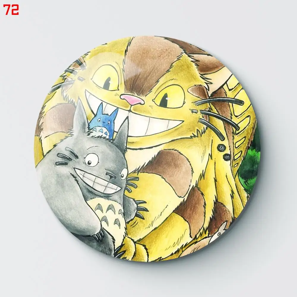 

Брошь на пуговицы TOTORO 00072, булавка, аксессуары для ювелирных изделий, модная брошь на заказ, значки на лацкан