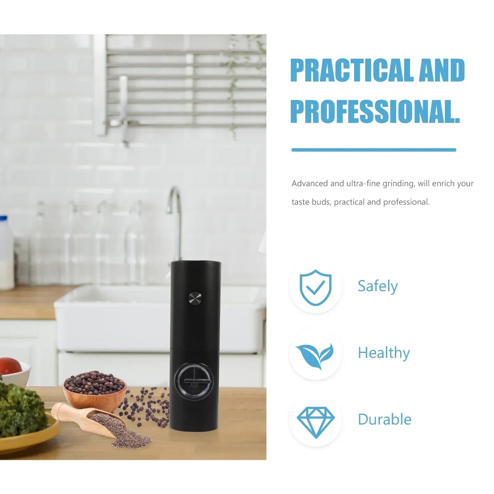 Блендер для соли автоматическая мельница шейкер ротор фасоли многоразовый