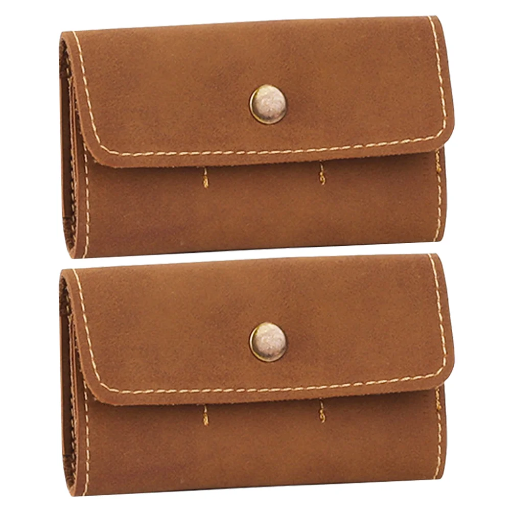 

2 Pcs Memory Card Holder Computer Accessories Sd Storage Case Wallet Box Cases