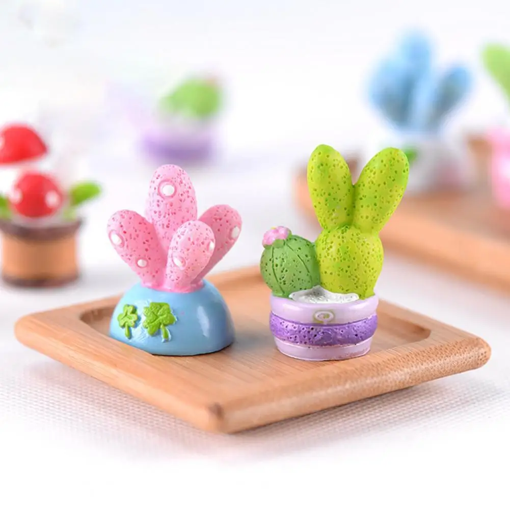 

Strong Toughness Delicate DIY Resin Succulent Ornament Micro Landscape Accessories