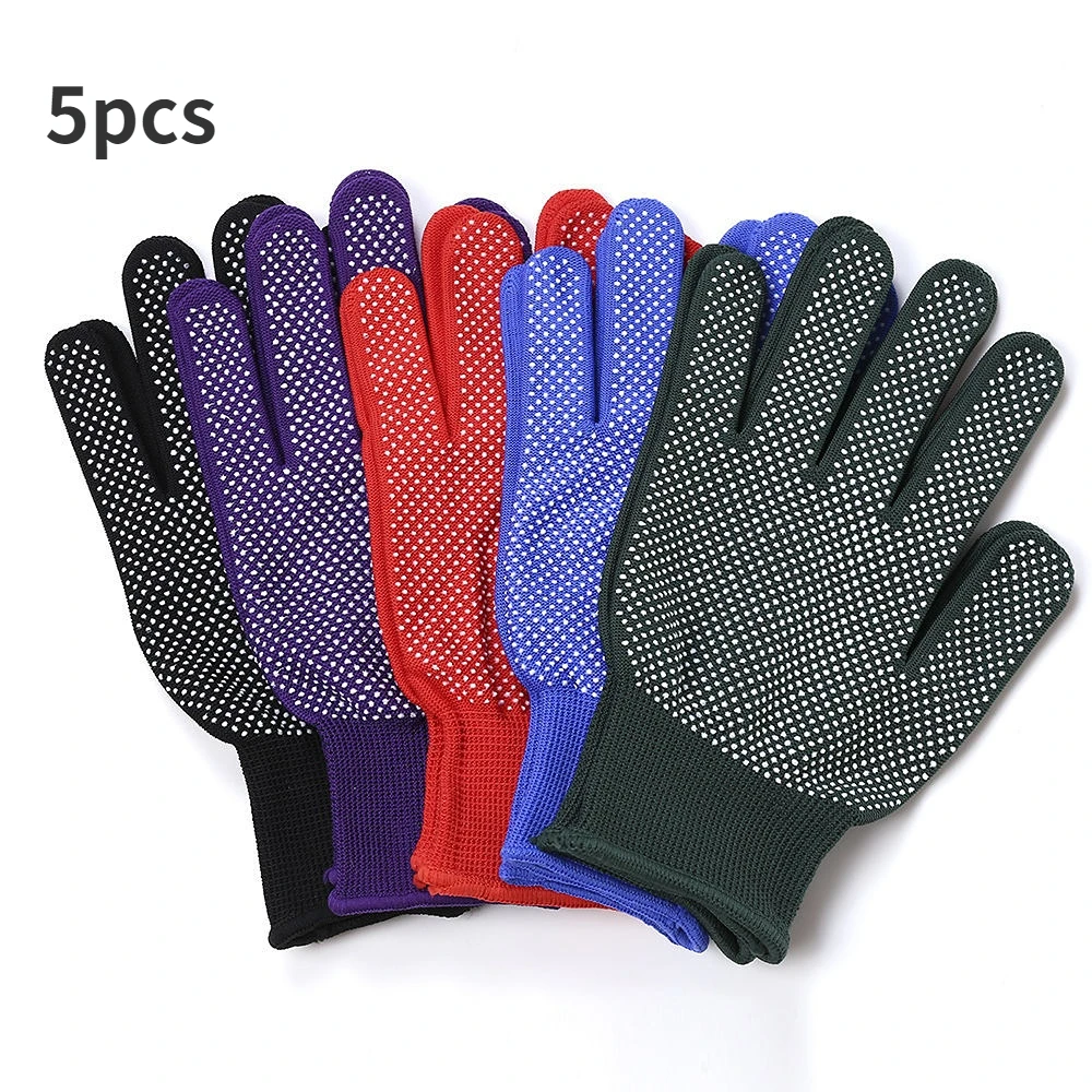 

Labor Insurance Gloves Nylon PVC Dispensing Non-slip Protective Gloves Driving Riding Wear-resistant Breathable Thin Section