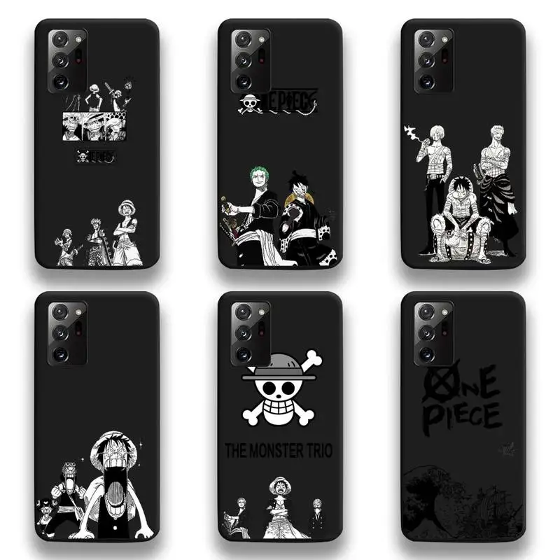 

One Piece Phone Case For Samsung Galaxy Note20 ultra 7 8 9 10 Plus lite M51 M21 M31S J8 2018 Prime