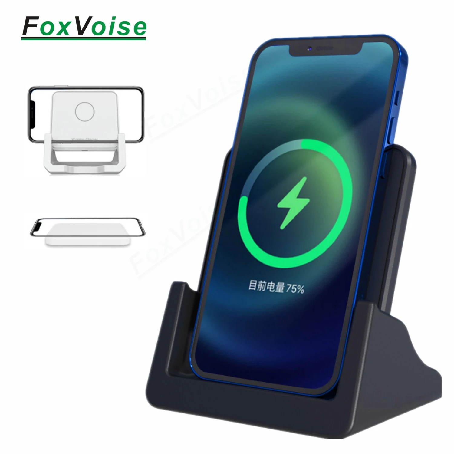 

Phone Holder Stand Wireless Charger Support For iphone Pro Max 13 12 11 8 XR XS X Samsung Xiaomi Cellphone Smartphone Cell Phone