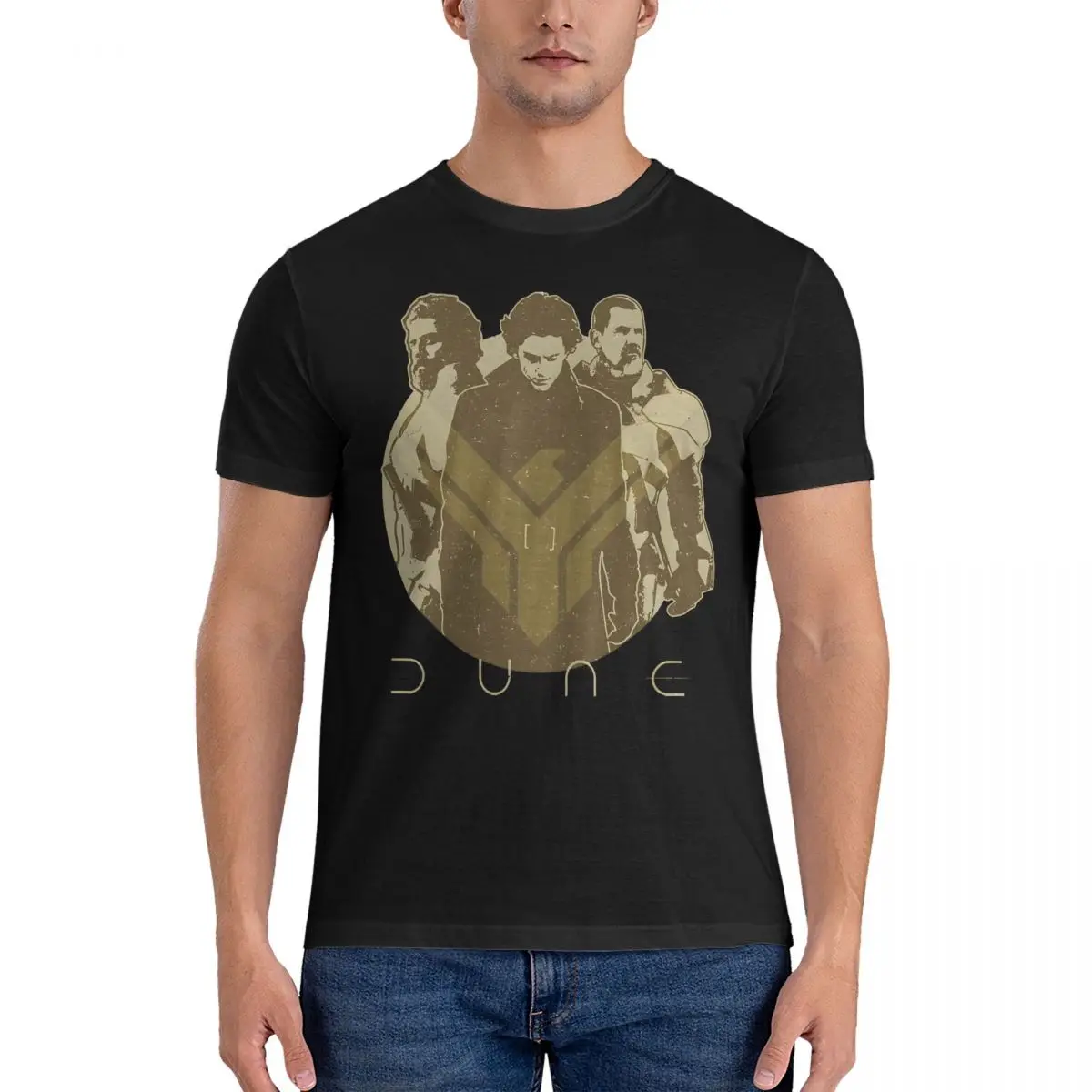 Футболка мужская с коротким рукавом и круглым вырезом размеры до 5XL