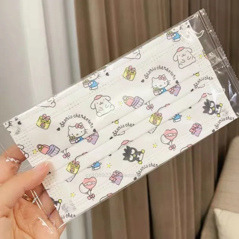 20-100 шт. одноразовая трехслойная фильтрационная маска для лица взрослых