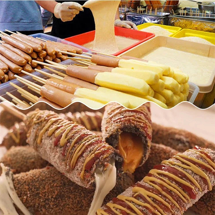 Машина для приготовления рулетов хот-догов фритюрница машина сыра кукурузы