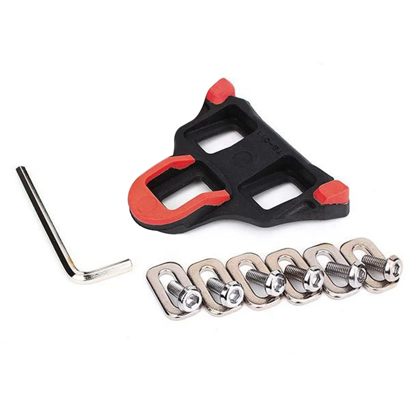 Дорожные велосипедные клипсы 6 градусов плавучие самоблокирующиеся педали для