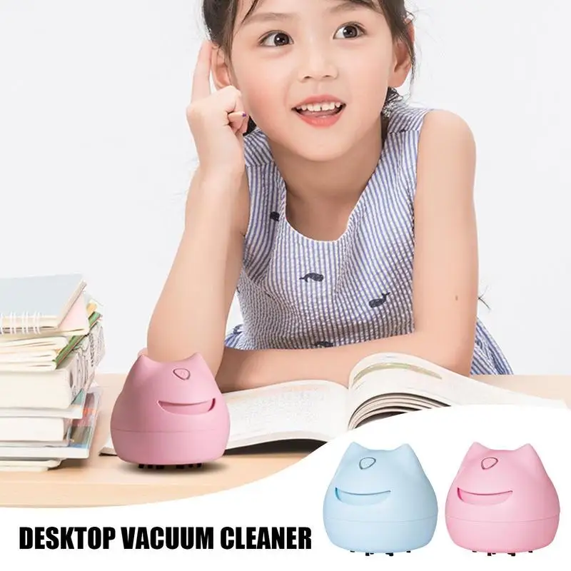 Mini Desk Vacuum Mini 360-degree Rotatable Wireless Durable Vacuum Cleaner Car Computer Keyboard Vacuum Cleaner Handheld For Kid