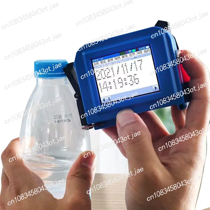 Полностью автоматическая ручная машина для кодирования Струйный принтер Дата