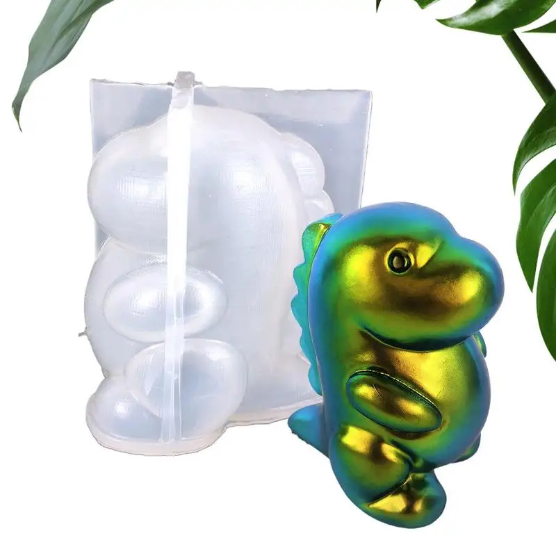 

Resin Dragon Mold Adorable 3D Silicone Dragon Shaped Epoxy Resin Molds Fondant Animal Scented Ornament Candle Decorative Tools