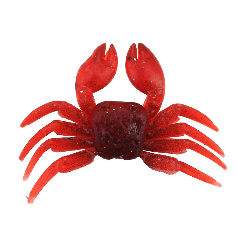 Искусственная Мягкая наживка-краб 8 см/8 г приманка для морской рыбалки дорожная