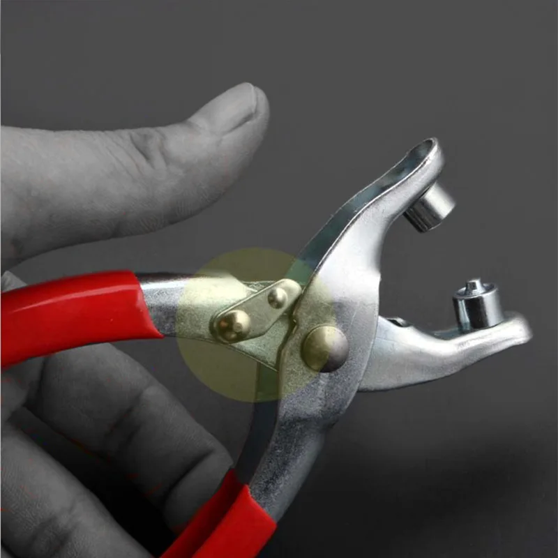 Дырокол для ушей плоскогубцы с кожаным отверстием 100 шт. люверсов пряжка ремня