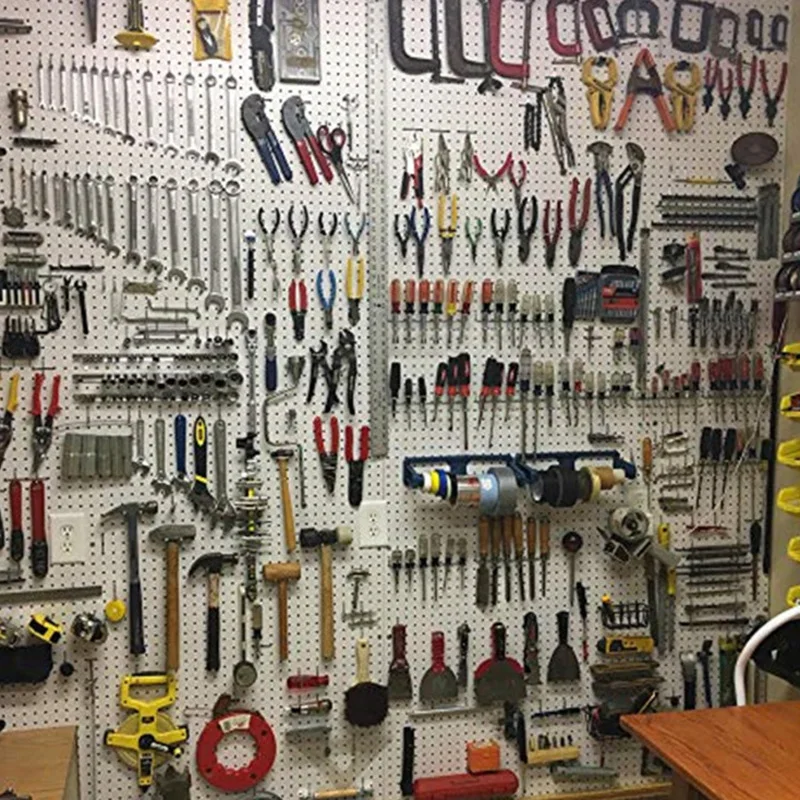 

Boutiques Pegboard Hooks Stainless Steel Storage Tool Wall 81pcs Assortment Equipment Heavy Duty Silver Durable