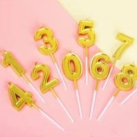 champagne number candles 0 9 happy birthday cake decoration party supplies decor candles diy home decor supplies number candle