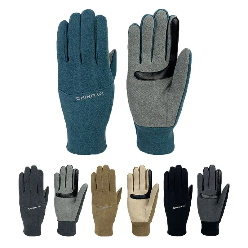 Зимние перчатки с сенсорным экраном водонепроницаемые ветрозащитные