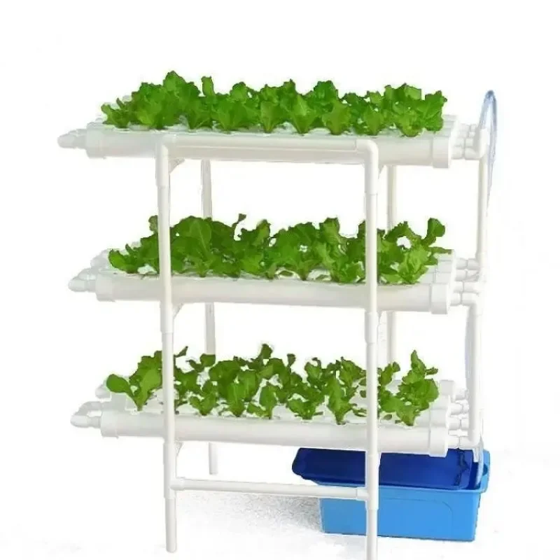 Комплект для выращивания труб с 108 отверстиями NFT коробка посадки в теплице