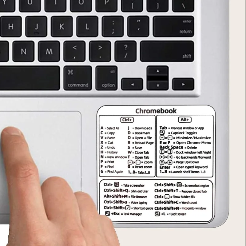 Справочная наклейка с ярлыком клавиатуры для ноутбука ПК компьютера английская