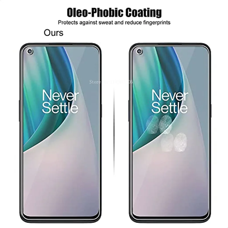 Закаленное стекло для OnePlus 9 10T 9R 9RT 8T 7 Защитная пленка экрана Oneplus Nord CE 3 2 Lite N30 N20 N10