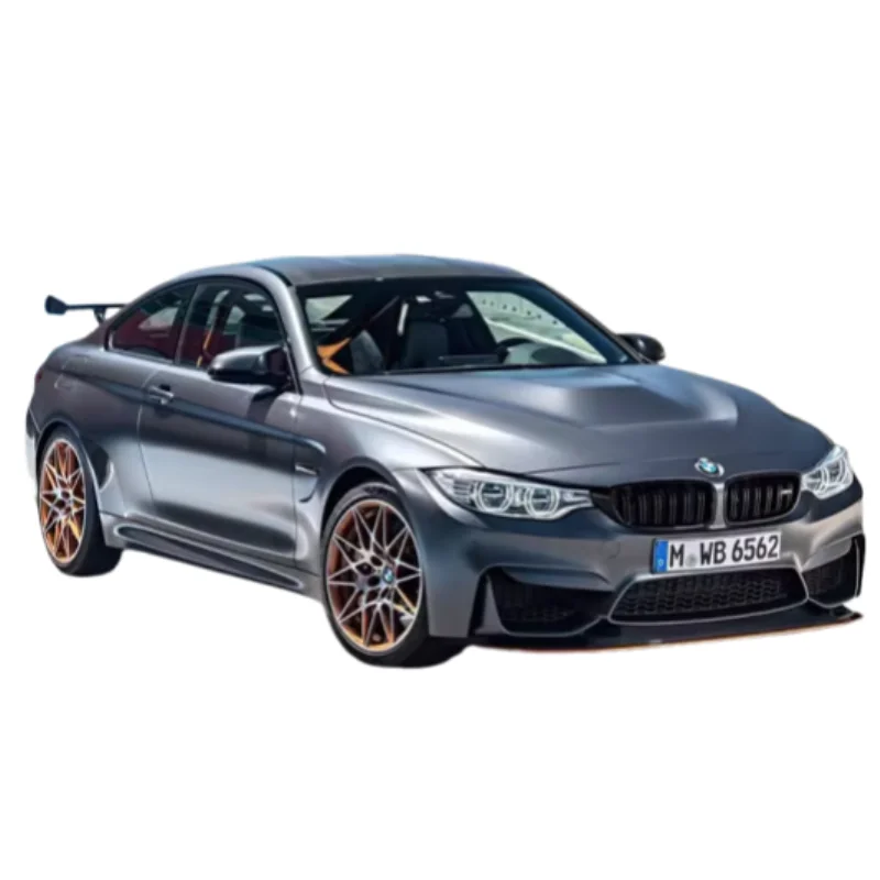 1/43 BMW M4 GTS матовое серое оранжевое колесо F82 модель из сплава детская коллекция