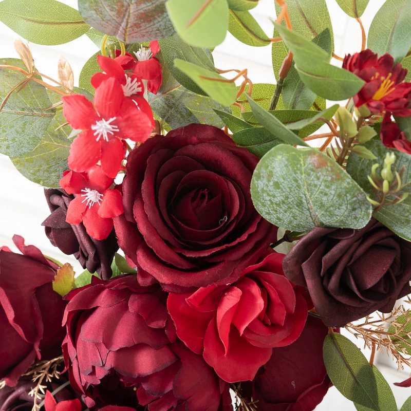 2 Шт. Искусственные Угловые Треугольные Цветы В Стиле Ретро Гирлянда Свадебная