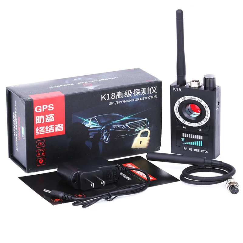 Hotel Anti- Camera Detector GPS Locator Tracking Detection Prevent Monitoring Wireless Signal Detector Car eavesdropping