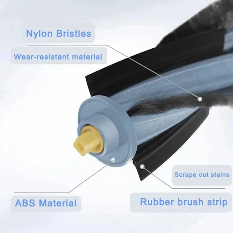 Для Ecovacs Deebot X1/T10 OMNI/TURBO Запчасти для робота-пылесоса Швабра Мешок пыли Hepa-фильтр