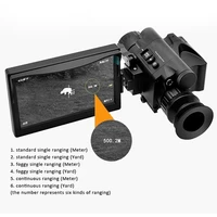 infrared thermal imaging digital night vision camera optical sight monocular rangefinder security monitoring ldc screen thermal