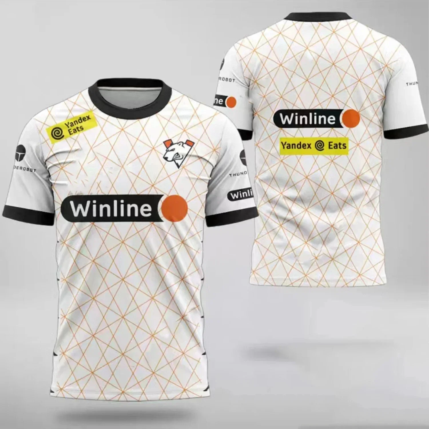 2024 New Virtus Pro-exports Team CSGO с короткими рукавами потная летняя мужская футболка