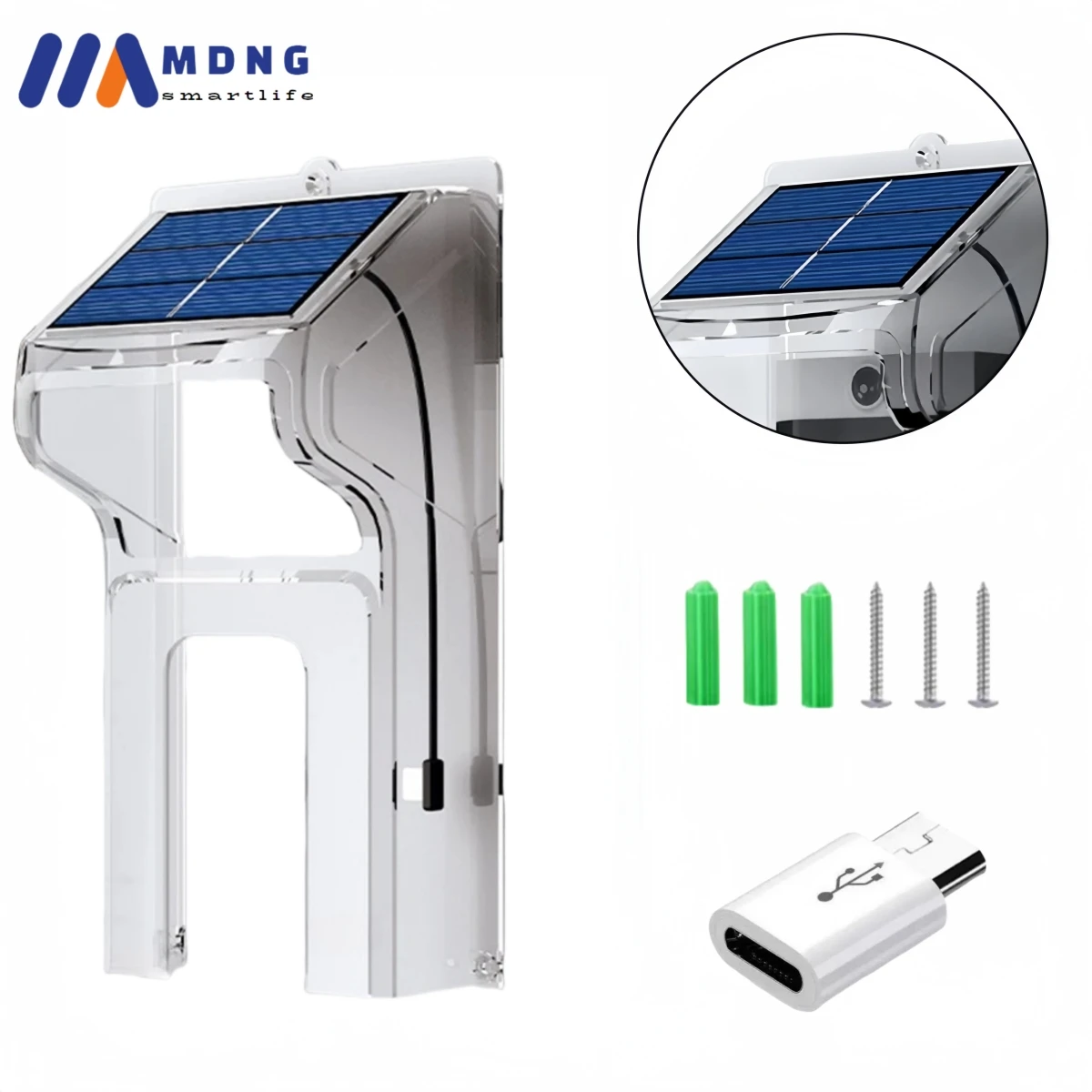 

Водонепроницаемый солнечный дверной звонок, дождевик, уличный прозрачный пластиковый защитный чехол для беспроводного дверного звонка, пылезащитный кольцевой кнопочный дождевик