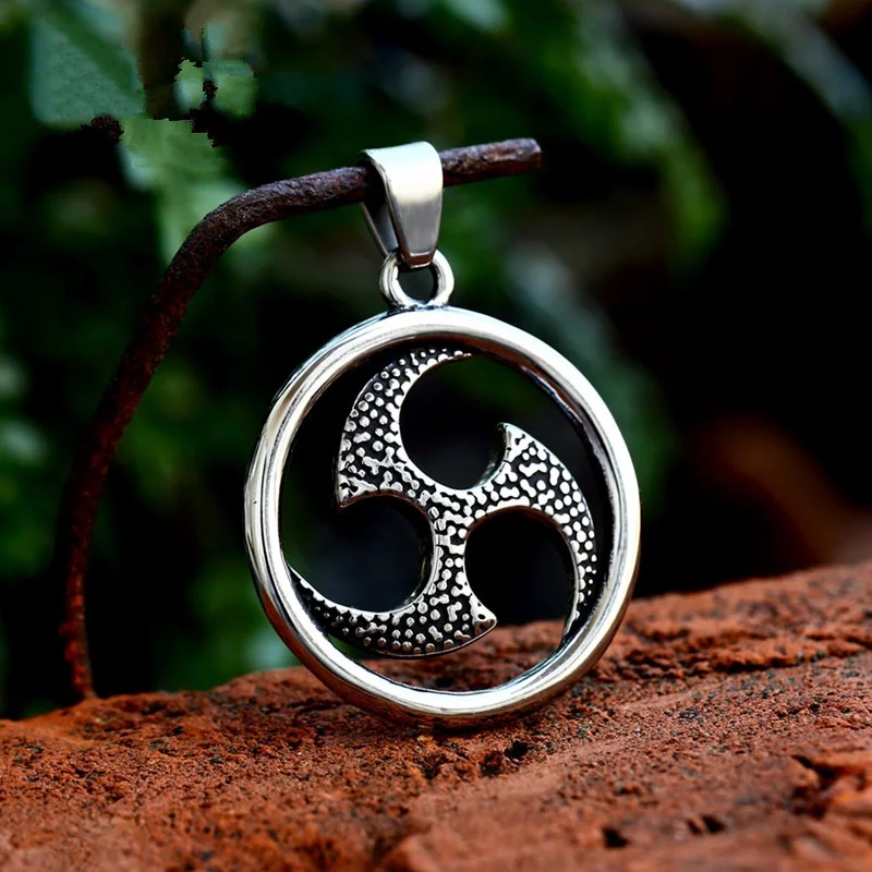 

Windmill Tires Stainless Steel Men Women Necklaces Pendants Chain Unique Punk Fashion Biker Jewelry Creativity Gift Wholesale