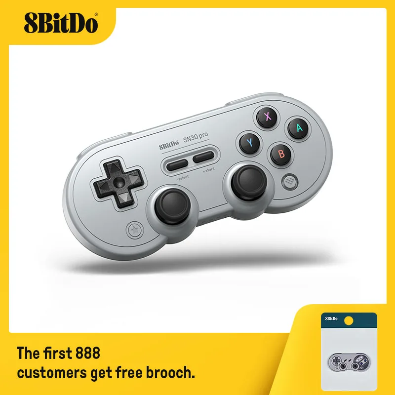 

8BitDo SN30 Pro GB Version Gamepad Controller for Windows Android macOS Nintendo Switch Steam