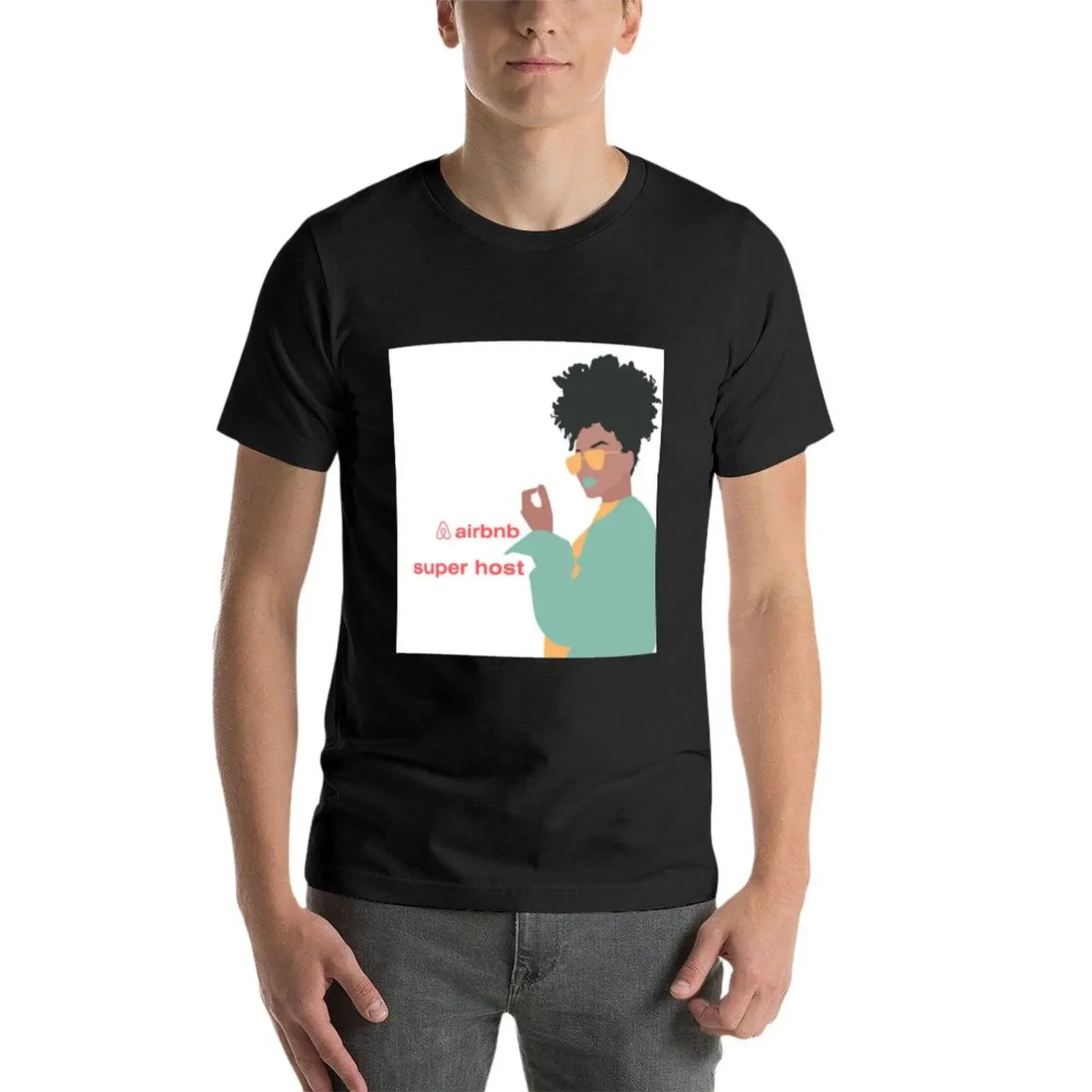 Фартукты Super Host Airbnb Reservation африканская футболка с пятью звездами большого размера
