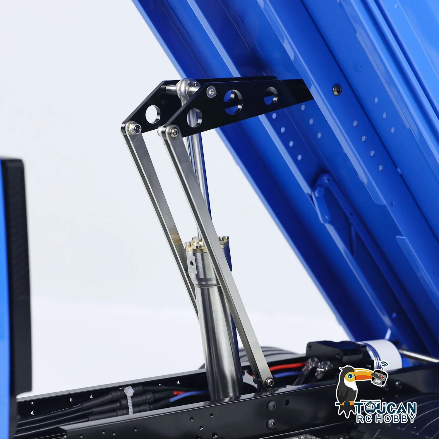 4x4 RC металлический гидравлический 1/14 самосвал TOUCAN хобби индивидуальный пульт