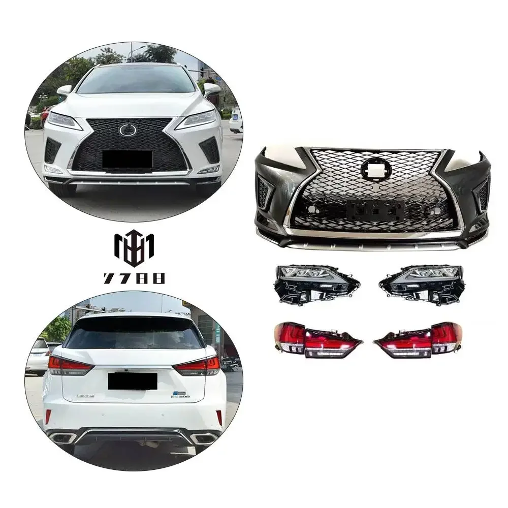 Высококачественный комплект для Lexus 2016-2019 RX 350 450h Upgrade 2020 F-sport корпус переднего