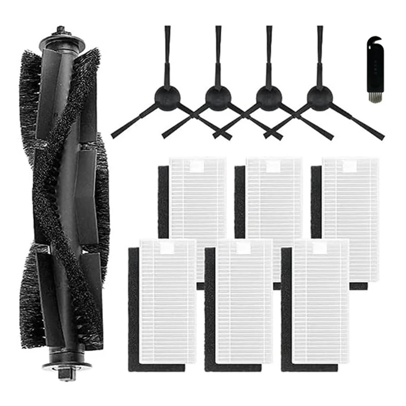 Запчасти для робота-пылесоса Thamtu основная и боковая щетки фильтр НЕРА аксессуары