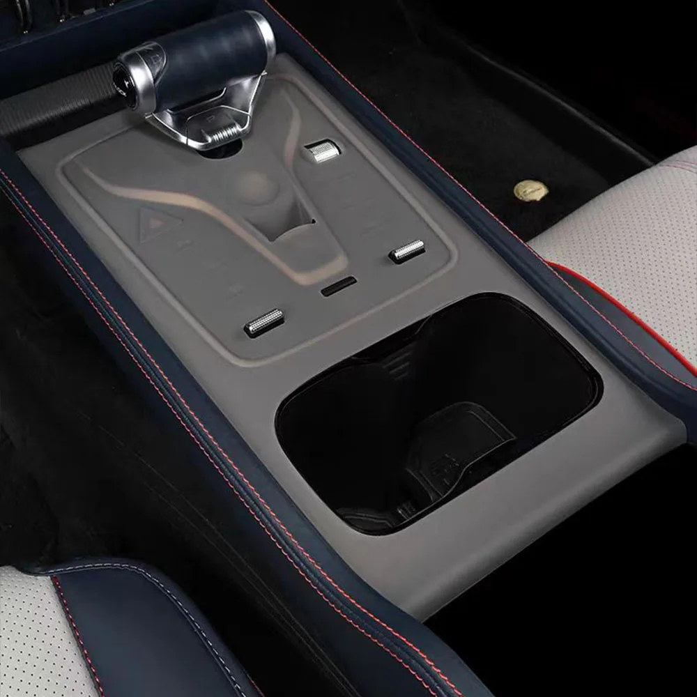 1 шт. автомобильная Защитная панель переключения передач для BYD Atto 3 Yuan Plus 2022 2023